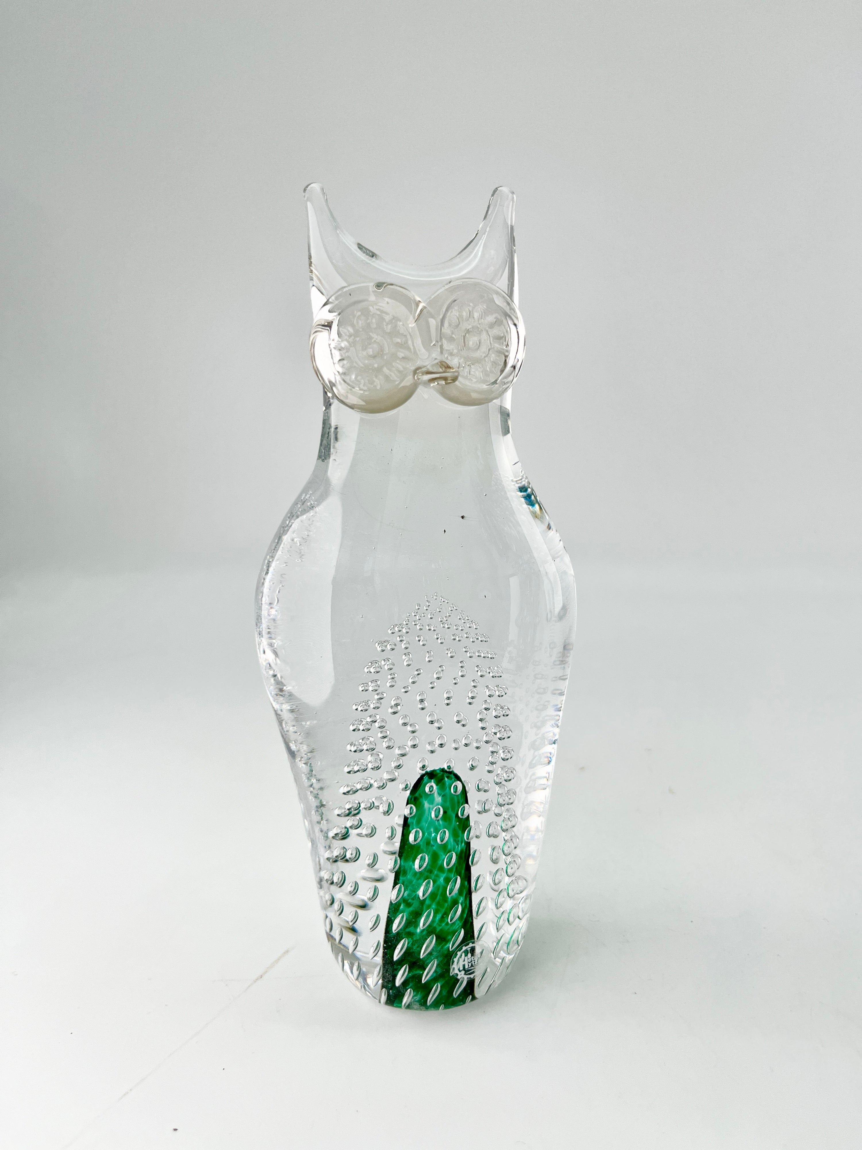 Owl - Glass sculpture