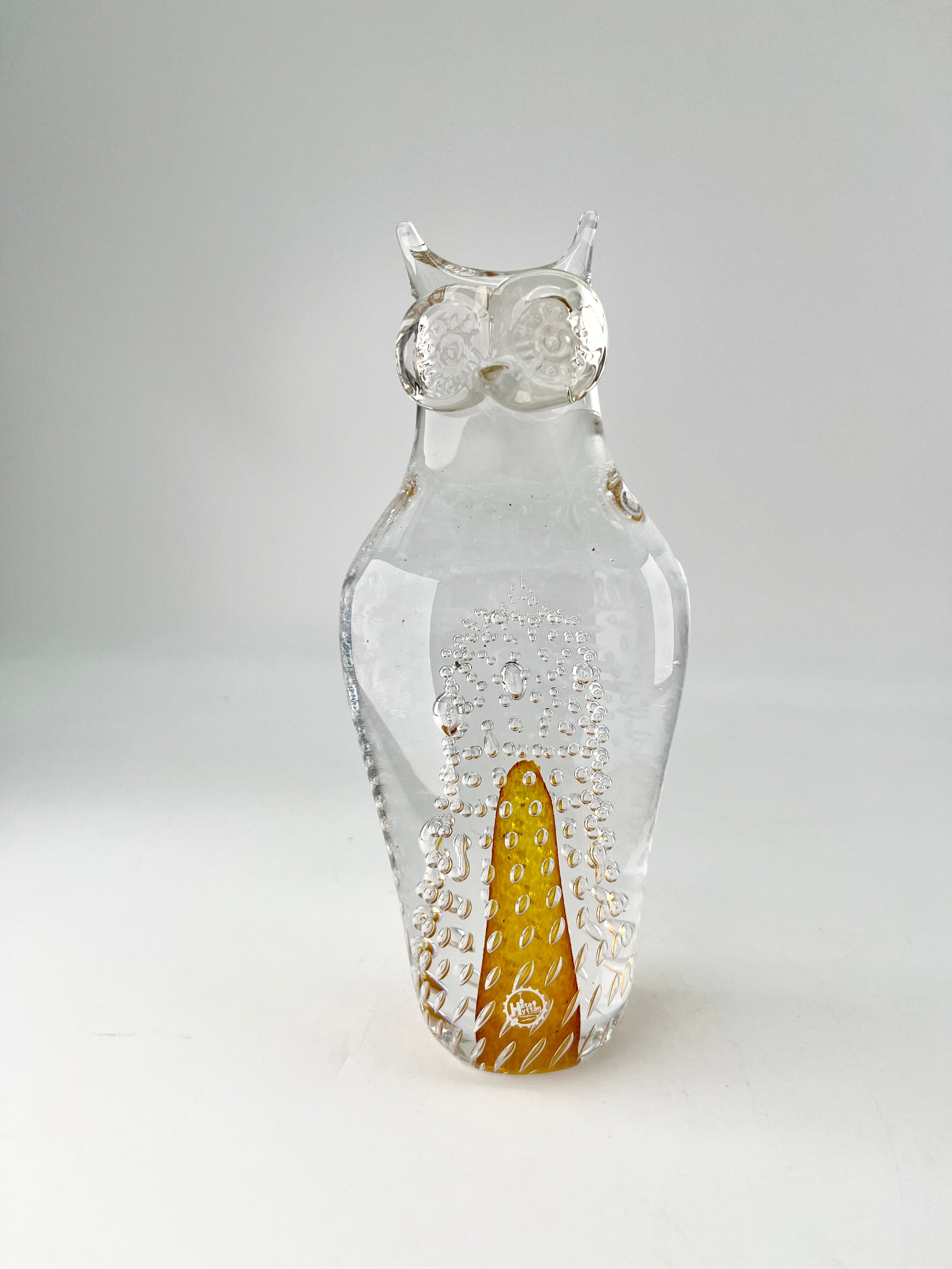 Owl - Glass sculpture